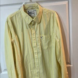 American Eagle Vintage fit Yellow Shirt Sz XL